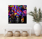 Urban Color V by Jefd on GIANT ART - blue pop art - alternative