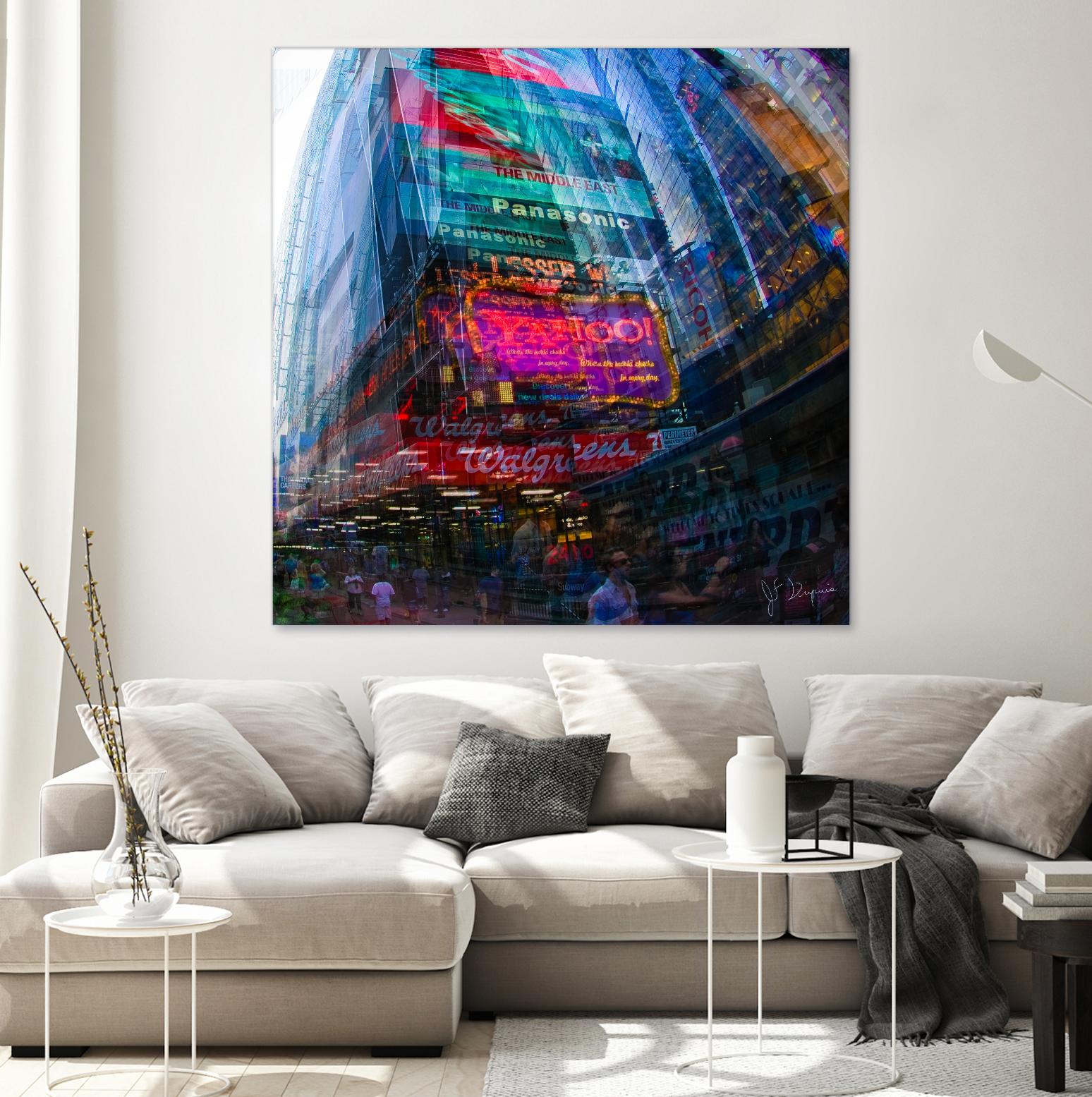 City-Zen by Jean-François Dupuis on GIANT ART - pink photography down town