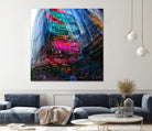 City-Zen by Jean-François Dupuis on GIANT ART - pink photography down town