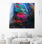 City-Zen by Jean-François Dupuis on GIANT ART - pink photography down town