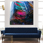 City-Zen by Jean-François Dupuis on GIANT ART - pink photography down town