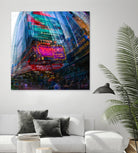 City-Zen by Jean-François Dupuis on GIANT ART - pink photography down town