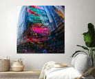 City-Zen by Jean-François Dupuis on GIANT ART - pink photography down town