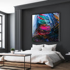 City-Zen by Jean-François Dupuis on GIANT ART - pink photography down town