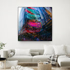 City-Zen by Jean-François Dupuis on GIANT ART - pink photography down town