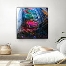City-Zen by Jean-François Dupuis on GIANT ART - pink photography down town