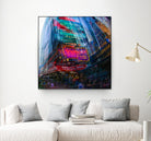 City-Zen by Jean-François Dupuis on GIANT ART - pink photography down town