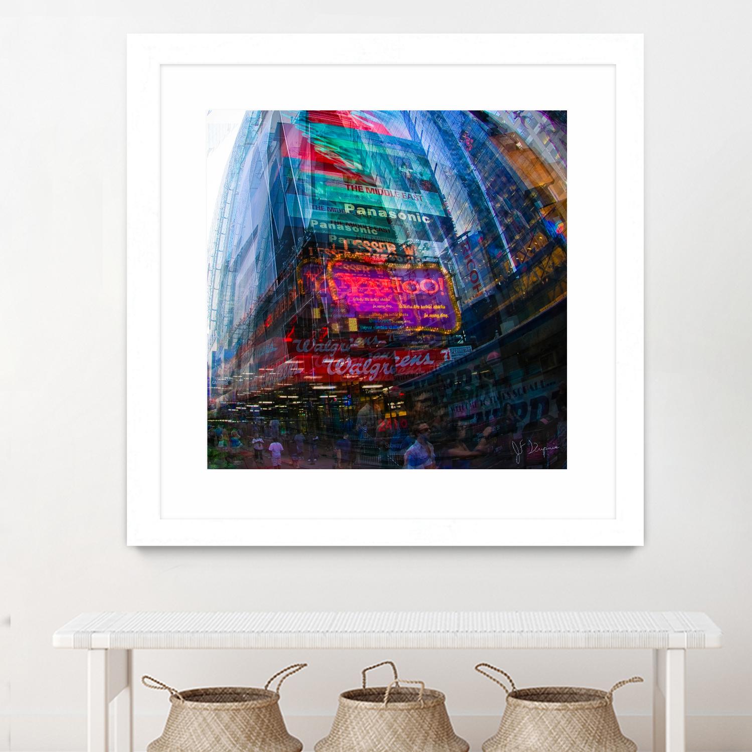 City-Zen by Jean-François Dupuis on GIANT ART - pink photography down town