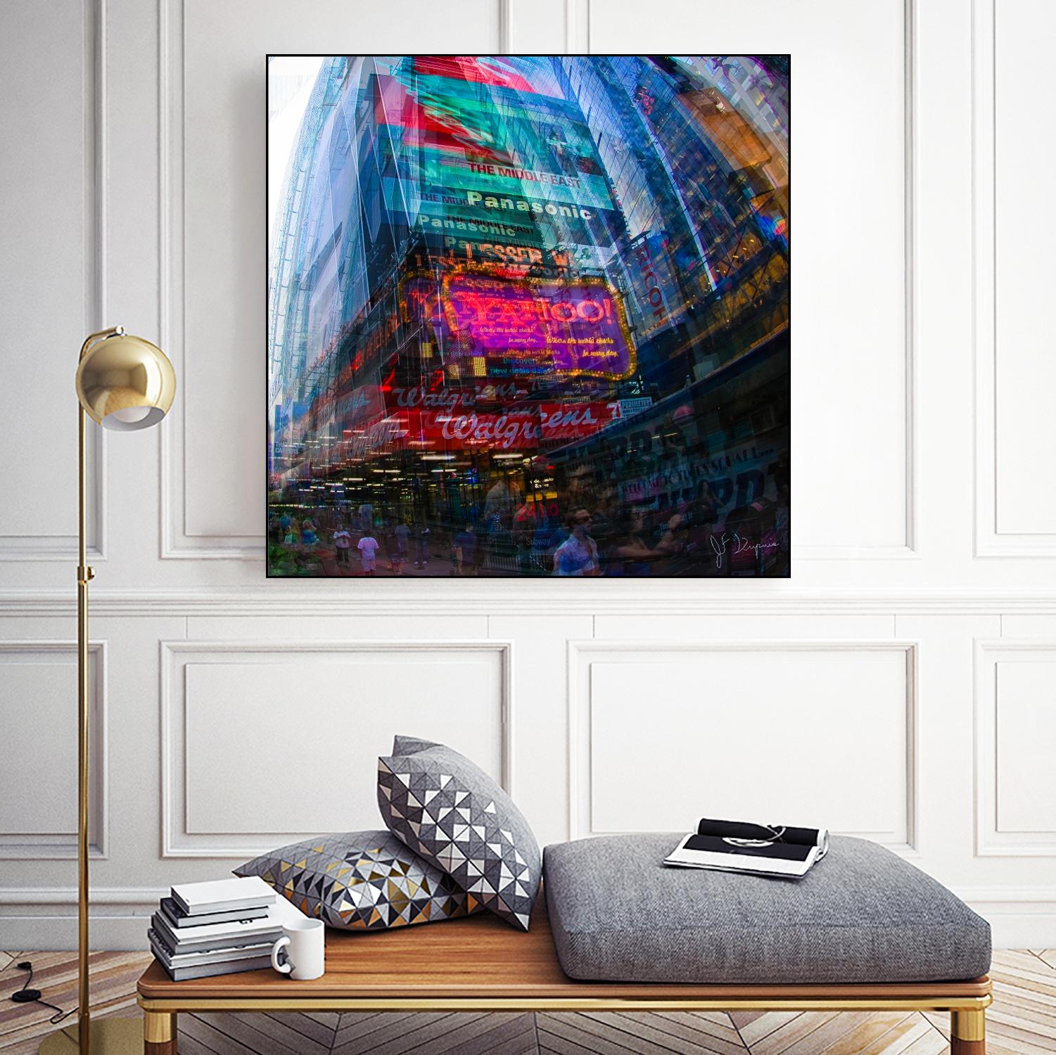City-Zen by Jean-François Dupuis on GIANT ART - pink photography down town