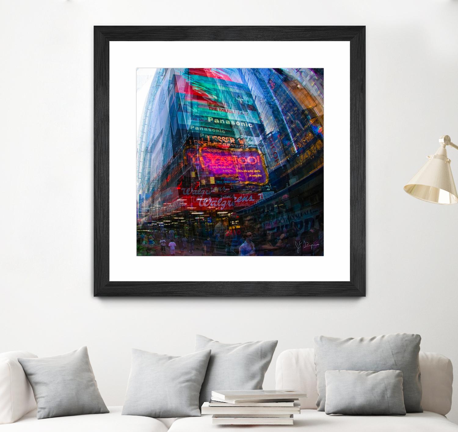 City-Zen by Jean-François Dupuis on GIANT ART - pink photography down town