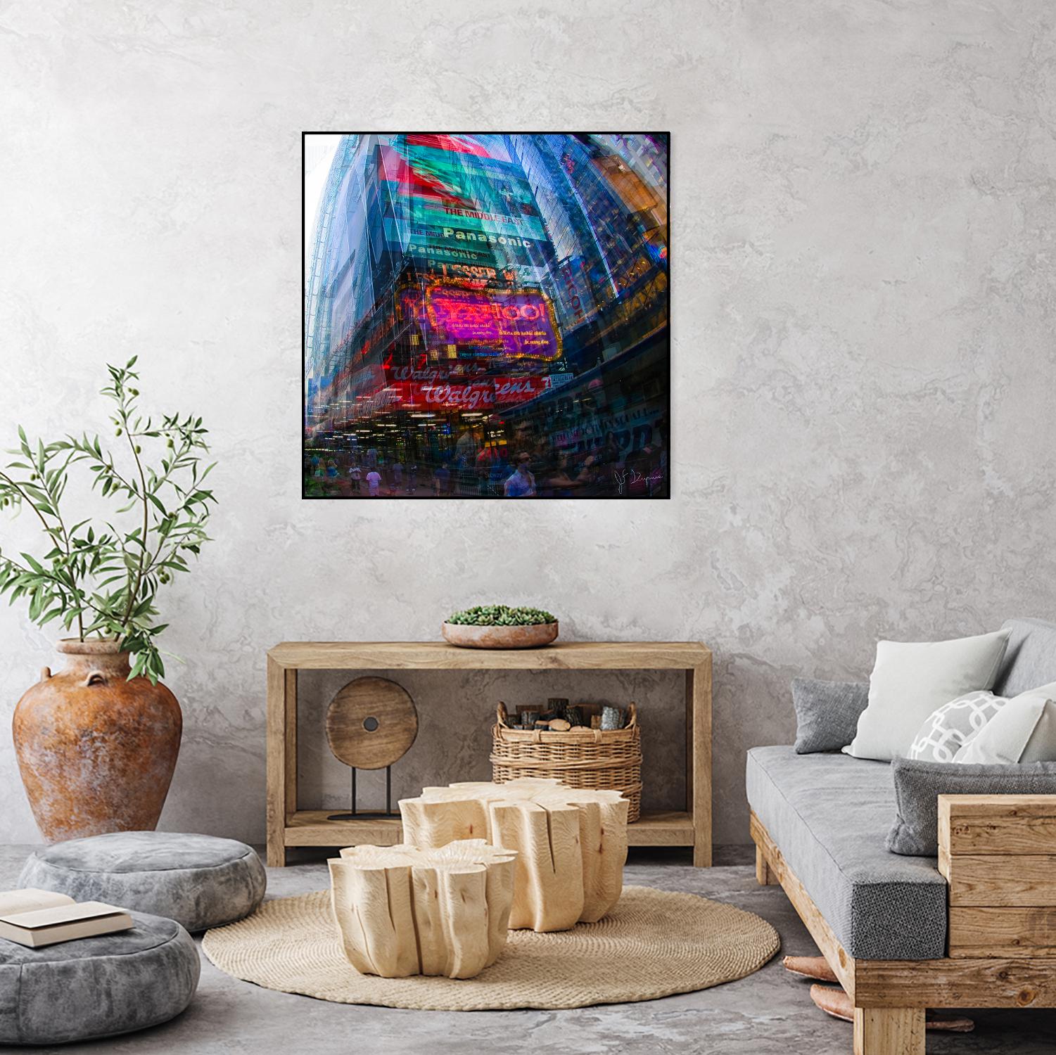 City-Zen by Jean-François Dupuis on GIANT ART - pink photography down town