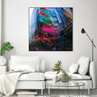 City-Zen by Jean-François Dupuis on GIANT ART - pink photography down town
