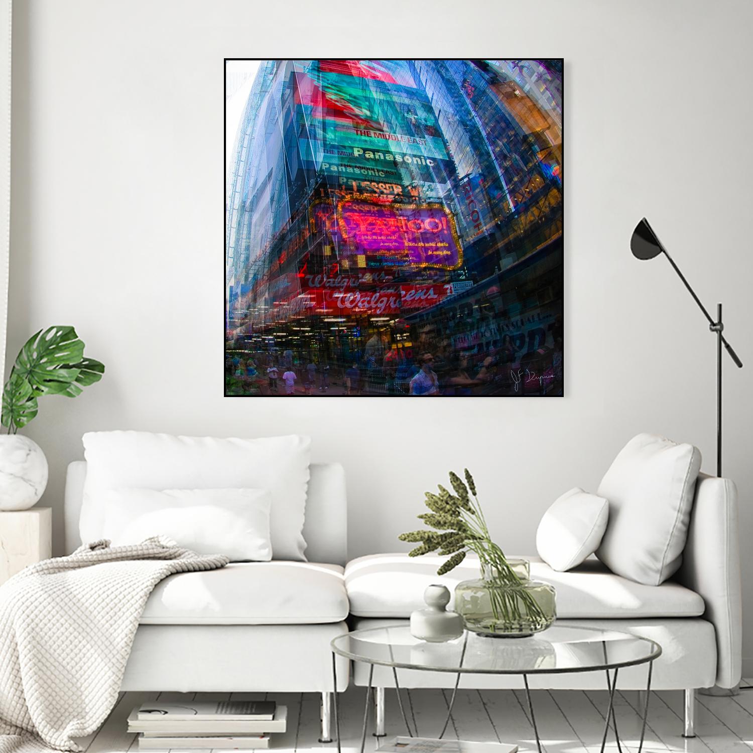 City-Zen by Jean-François Dupuis on GIANT ART - pink photography down town
