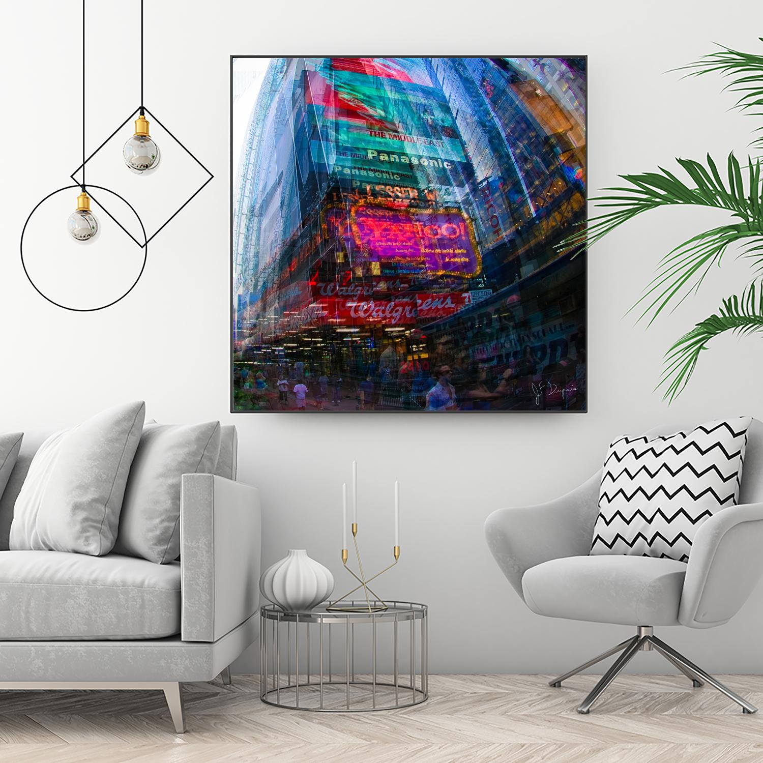 City-Zen by Jean-François Dupuis on GIANT ART - pink photography down town