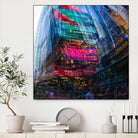 City-Zen by Jean-François Dupuis on GIANT ART - pink photography down town