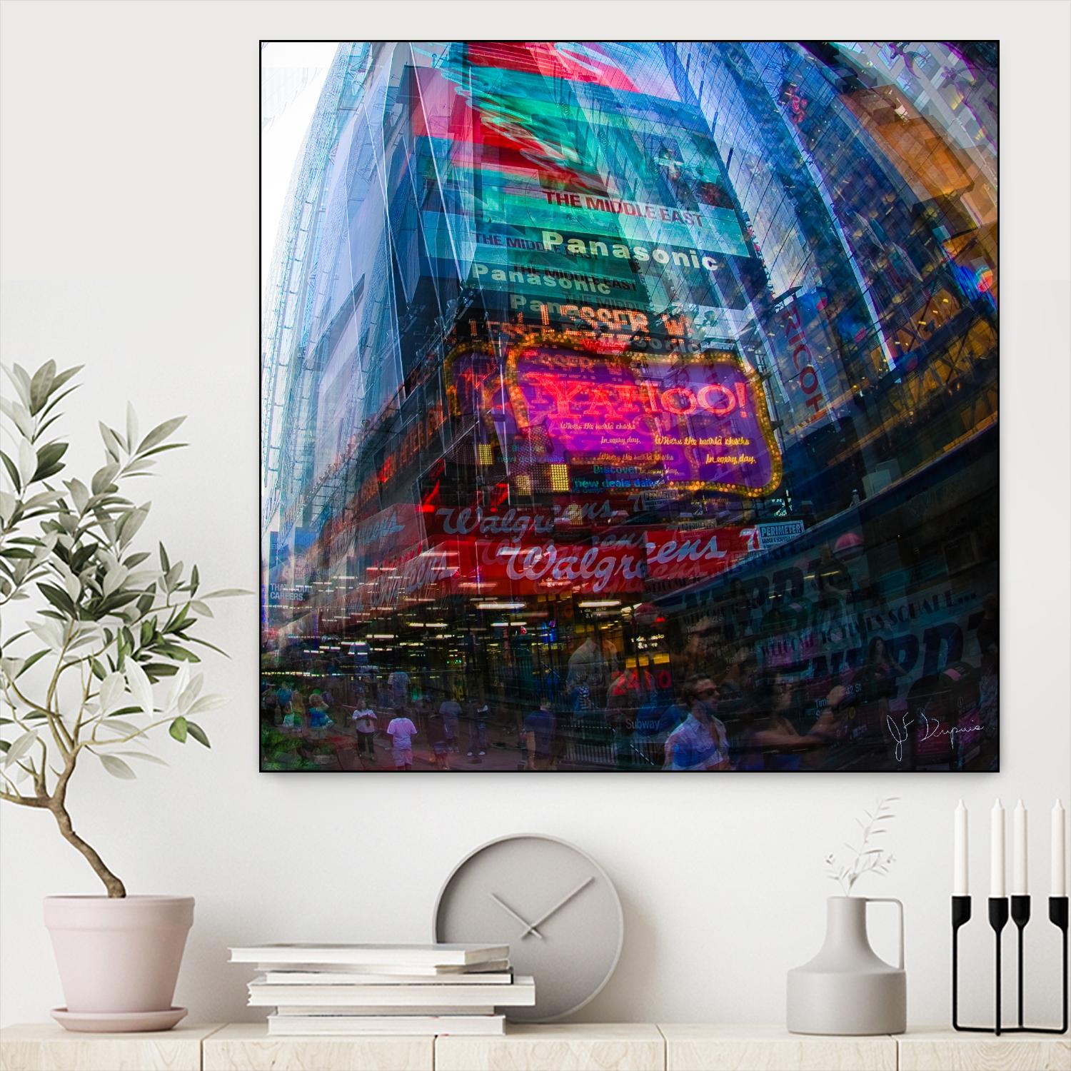 City-Zen by Jean-François Dupuis on GIANT ART - pink photography down town