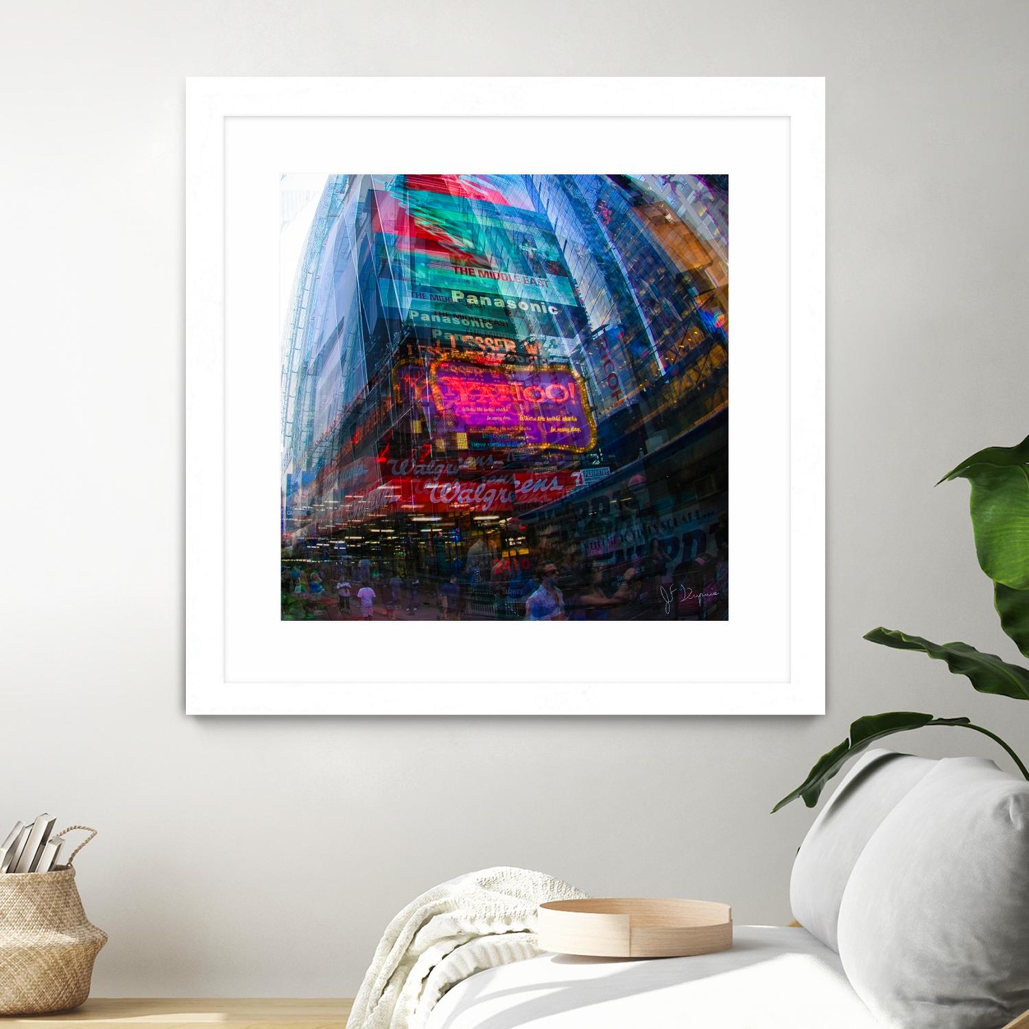 City-Zen by Jean-François Dupuis on GIANT ART - pink photography down town