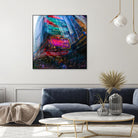 City-Zen by Jean-François Dupuis on GIANT ART - pink photography down town