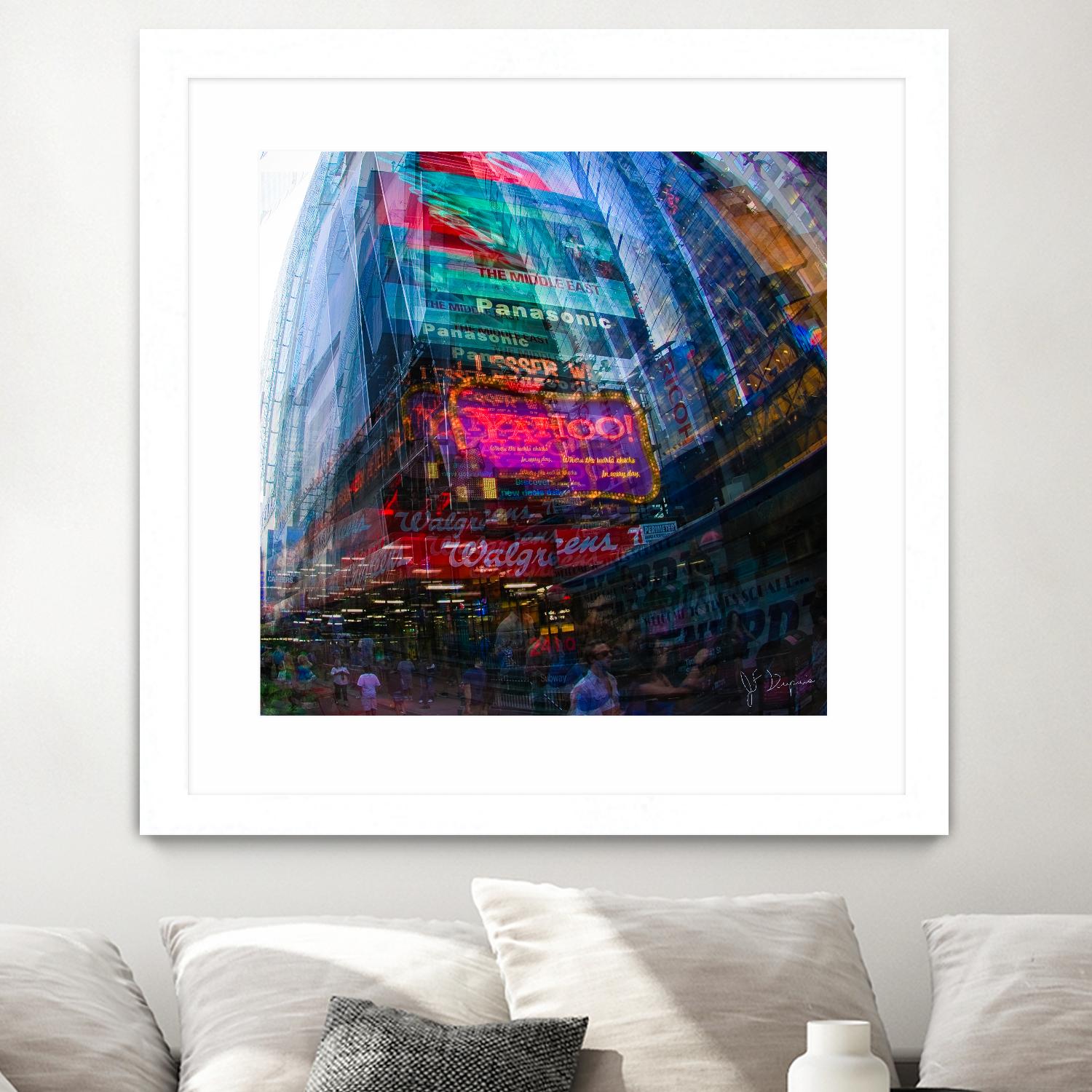 City-Zen by Jean-François Dupuis on GIANT ART - pink photography down town