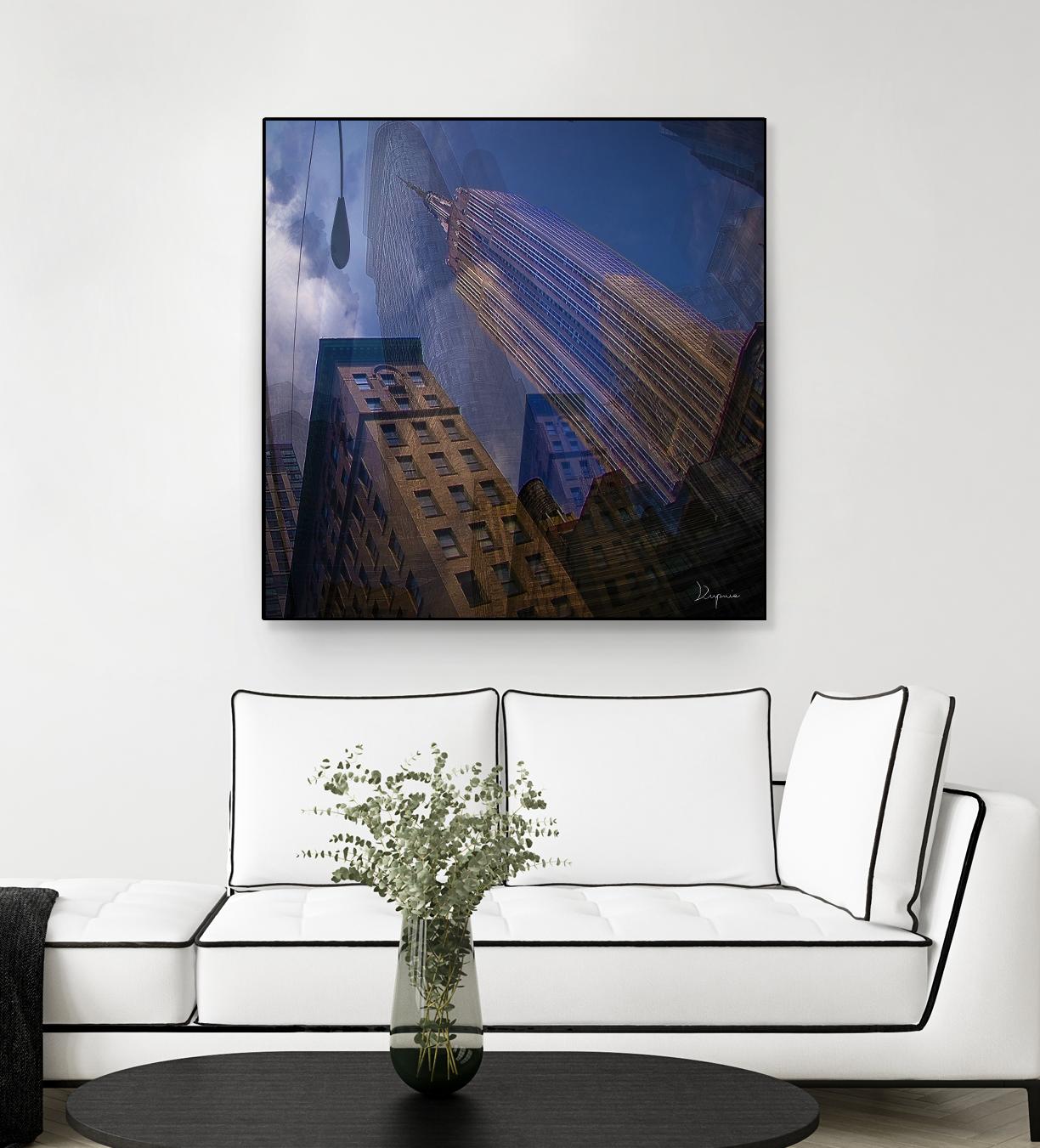 Skymanie by Jean-François Dupuis on GIANT ART - beige photography gratte ciel
