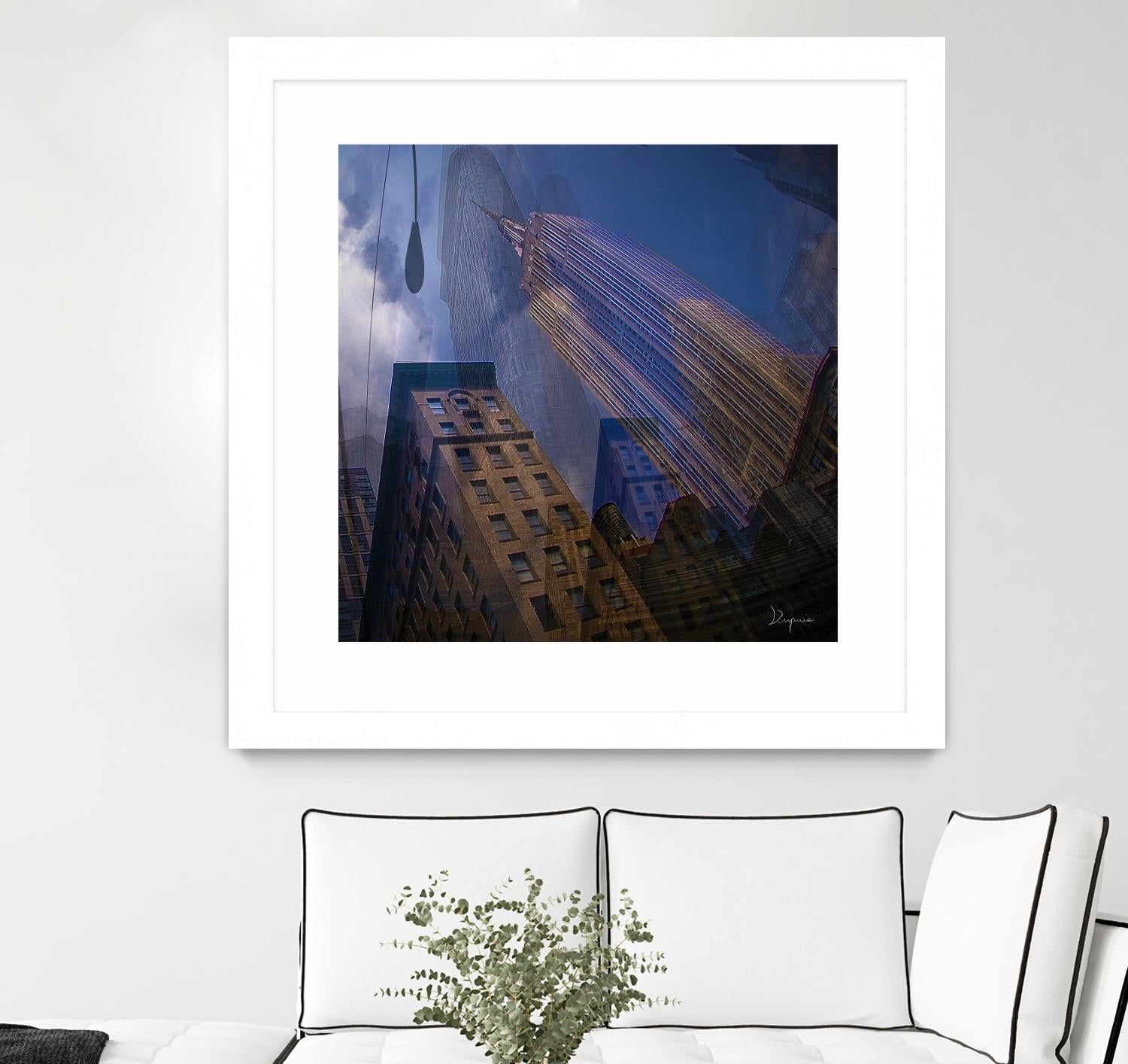 Skymanie by Jean-François Dupuis on GIANT ART - beige photography gratte ciel