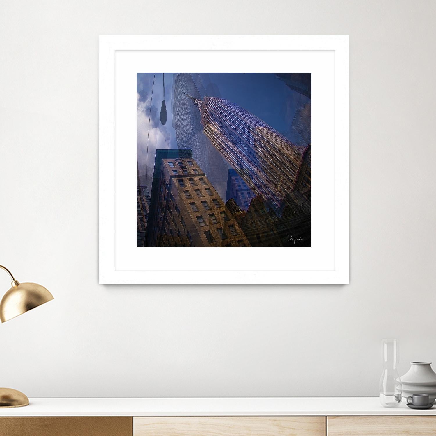 Skymanie by Jean-François Dupuis on GIANT ART - beige photography gratte ciel