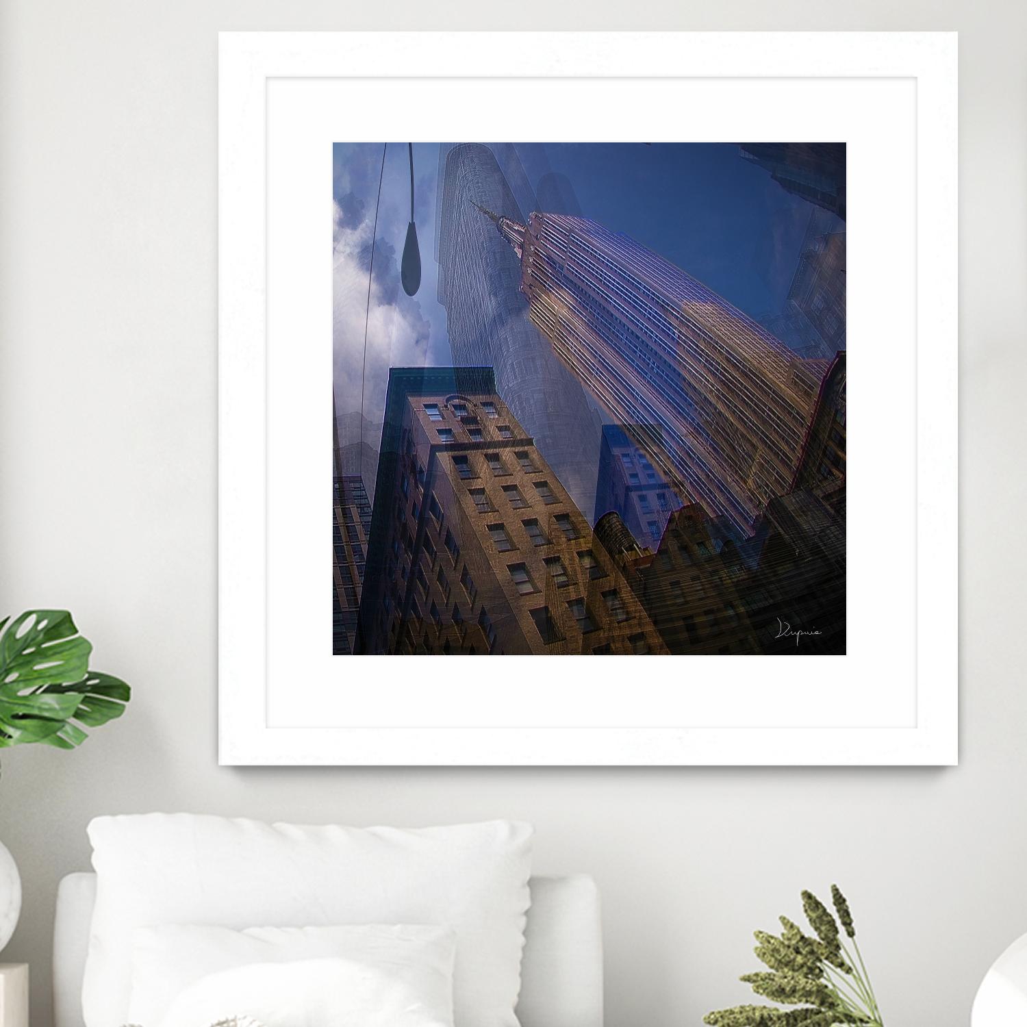 Skymanie by Jean-François Dupuis on GIANT ART - beige photography gratte ciel