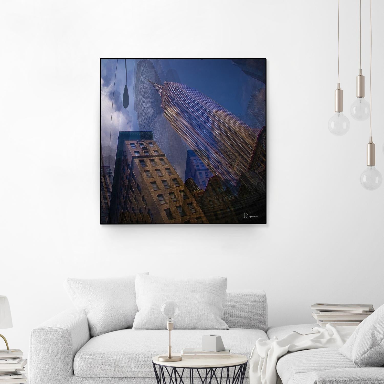 Skymanie by Jean-François Dupuis on GIANT ART - beige photography gratte ciel
