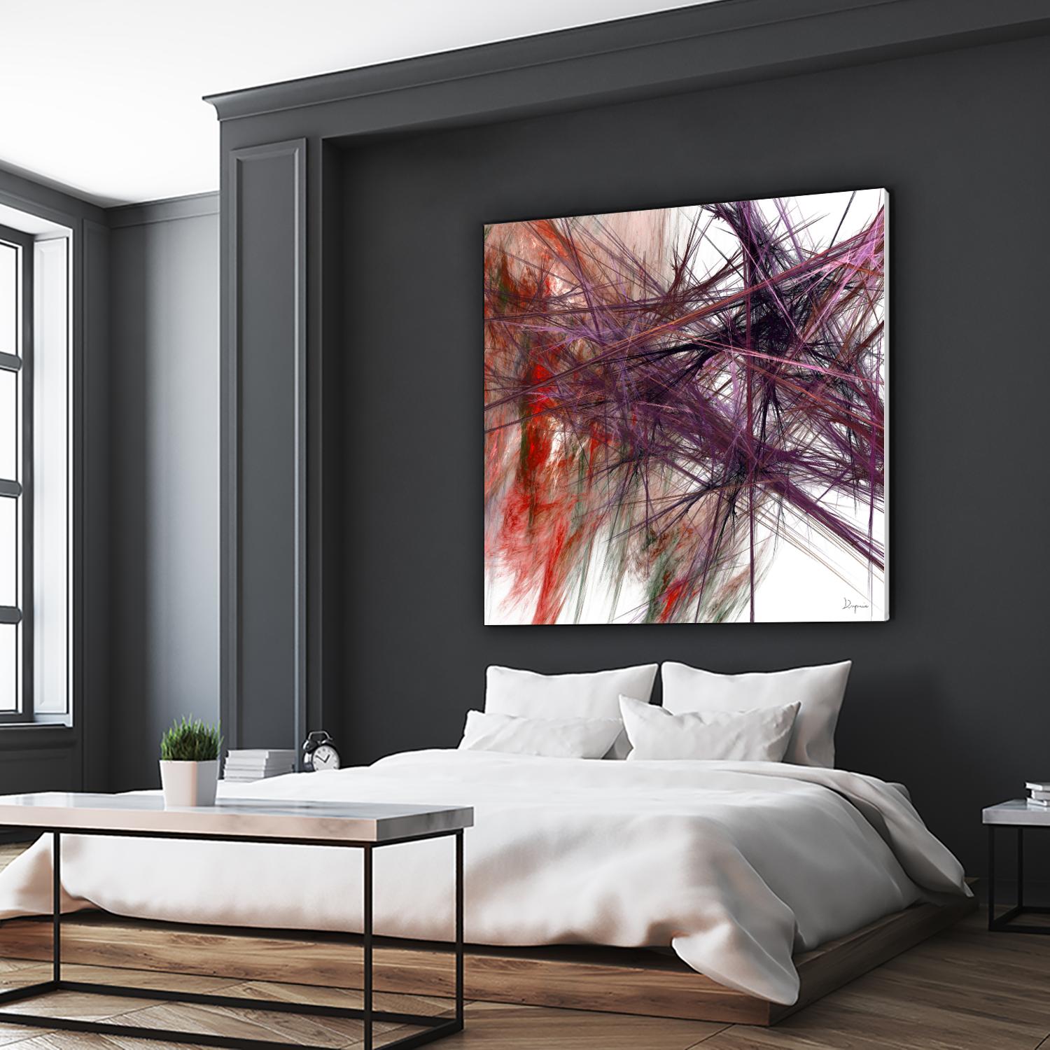 Purple Light I by Jean-François Dupuis on GIANT ART - pink abstract