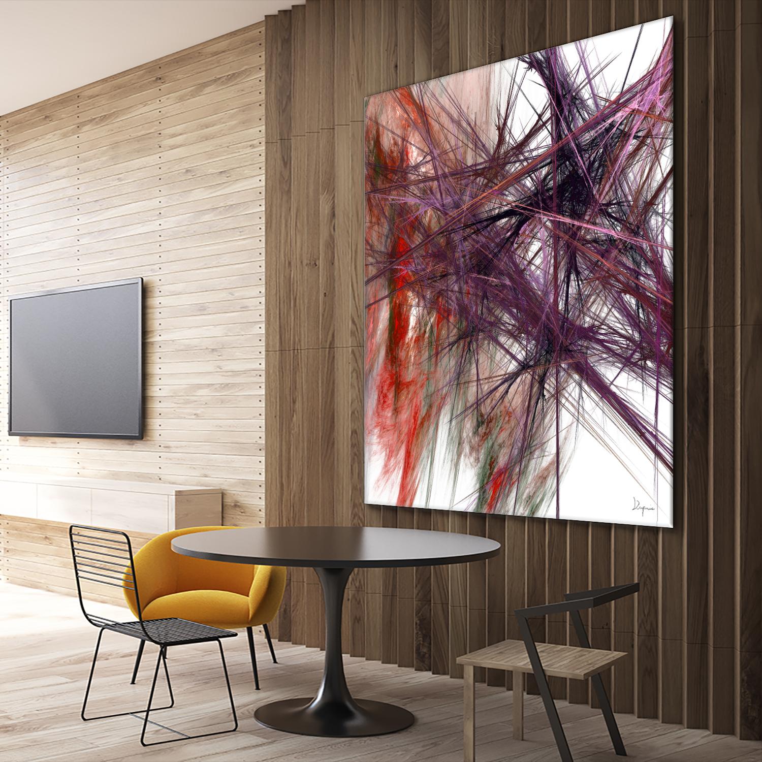 Purple Light I by Jean-François Dupuis on GIANT ART - pink abstract
