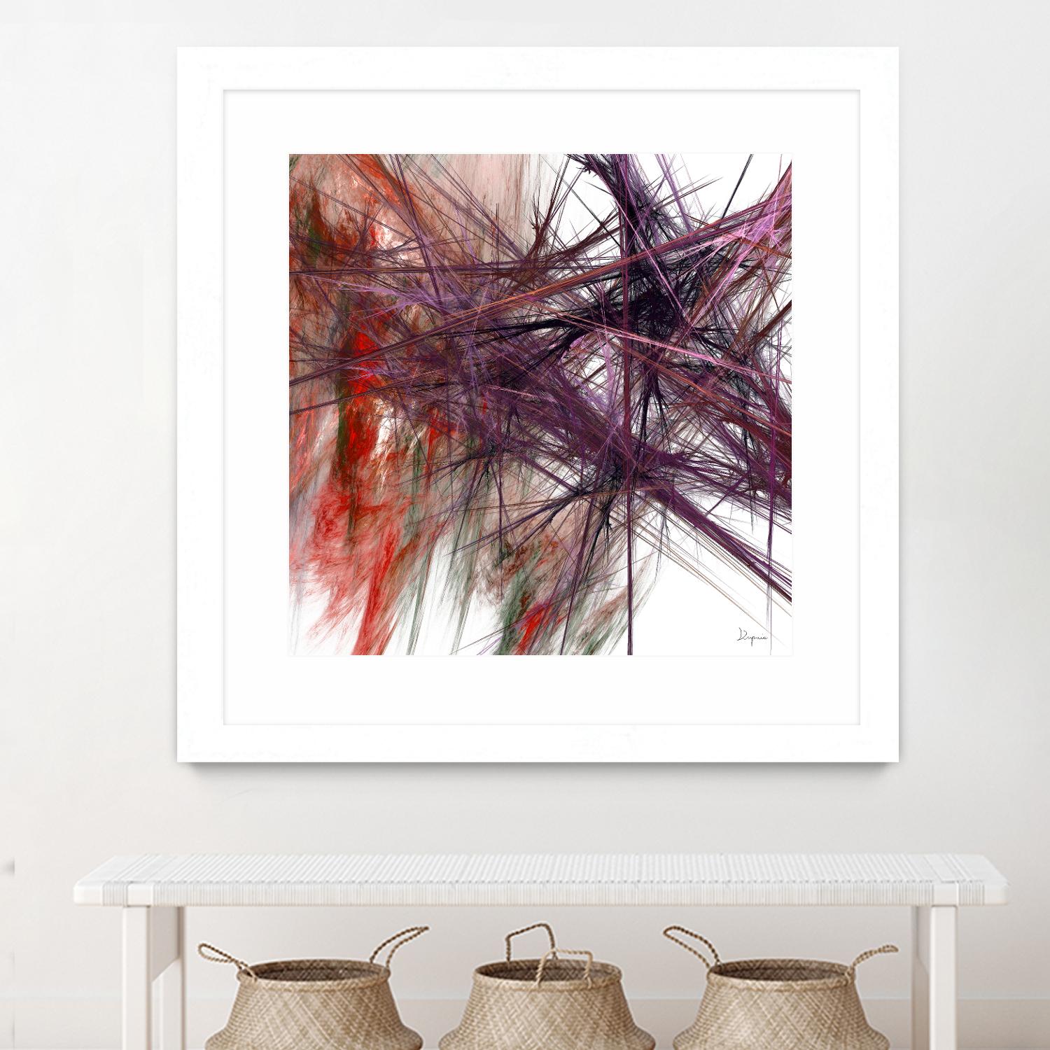 Purple Light I by Jean-François Dupuis on GIANT ART - pink abstract