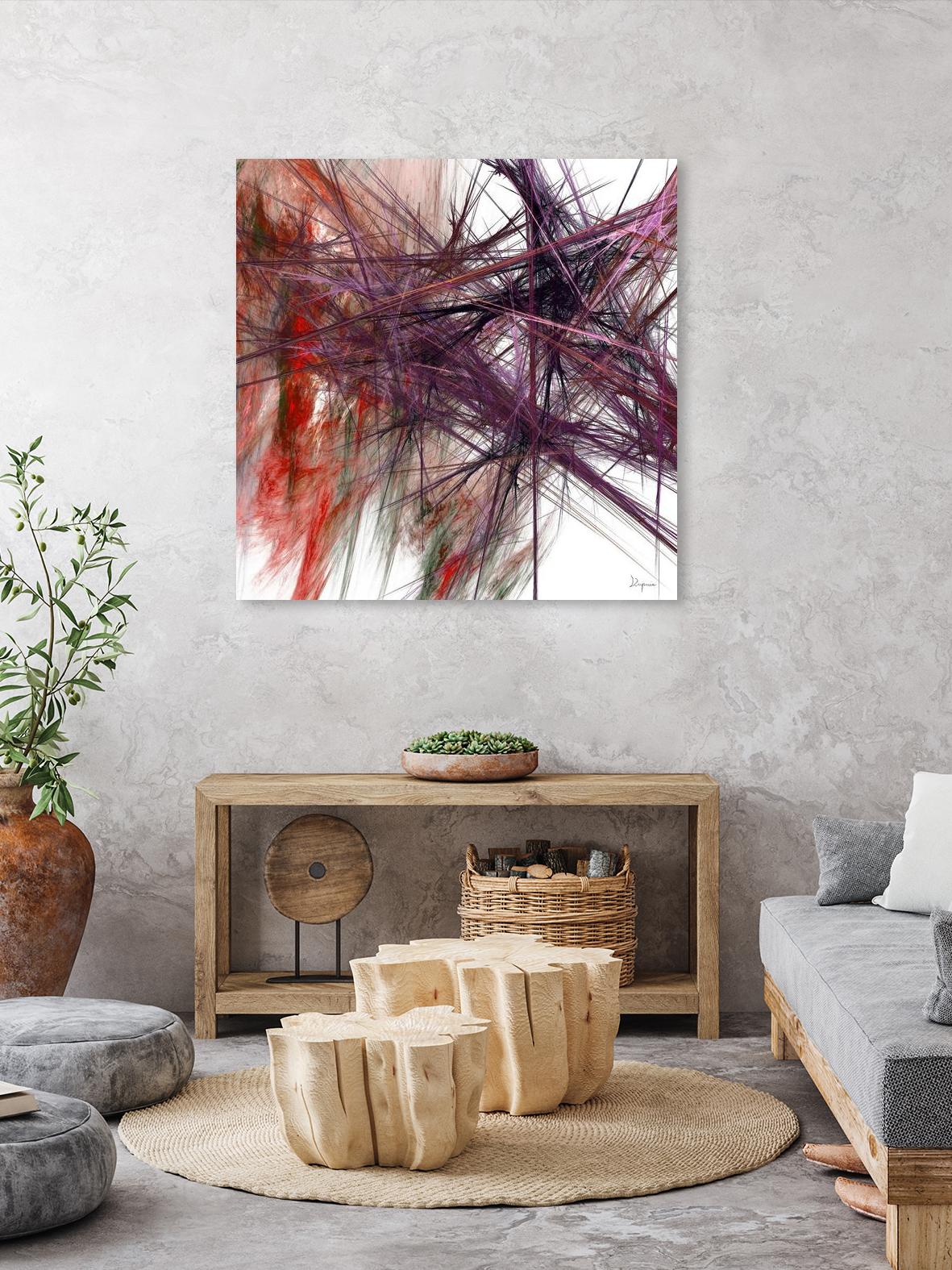 Purple Light I by Jean-François Dupuis on GIANT ART - orange digital art québécois