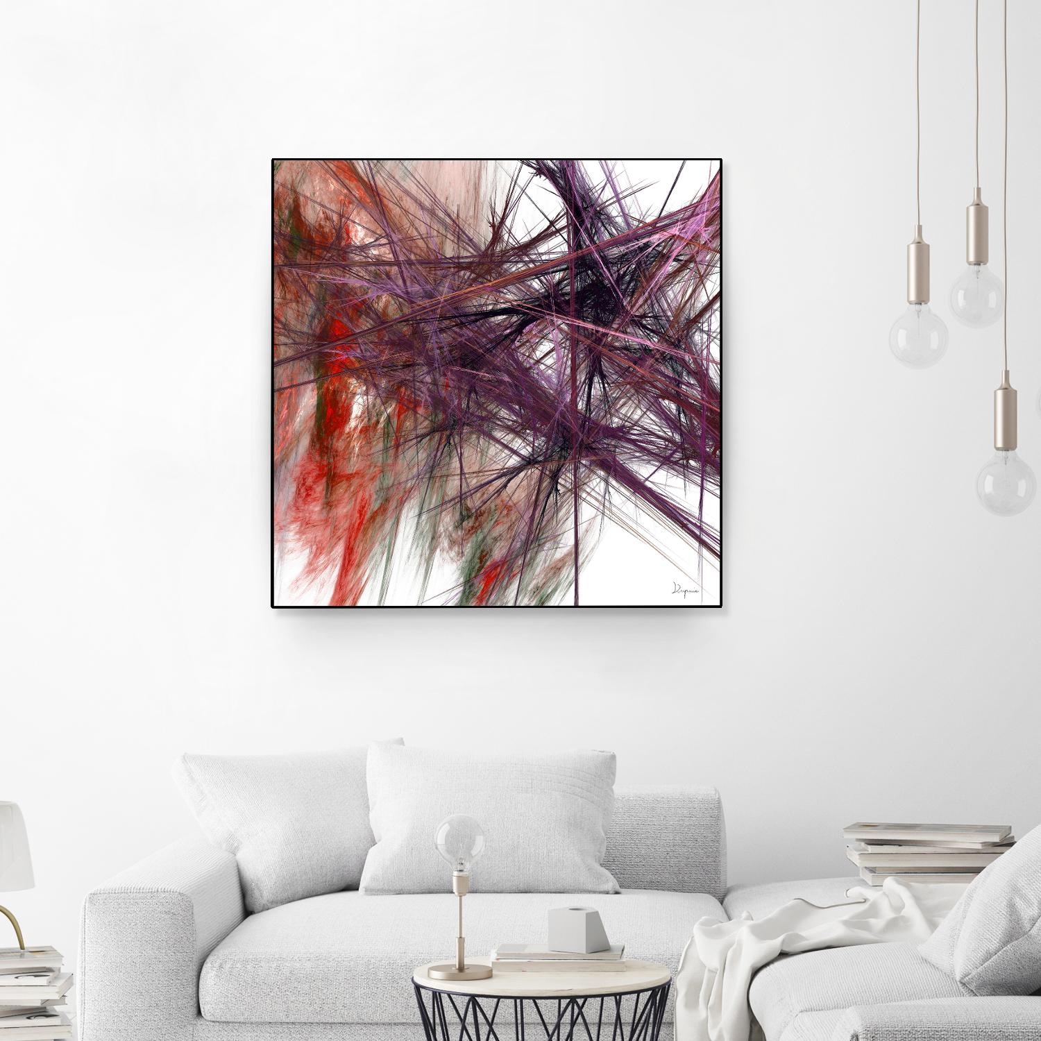 Purple Light I by Jean-François Dupuis on GIANT ART - pink abstract
