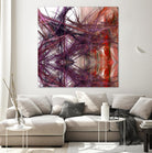Purple Light III by Jean-François Dupuis on GIANT ART - pink abstract