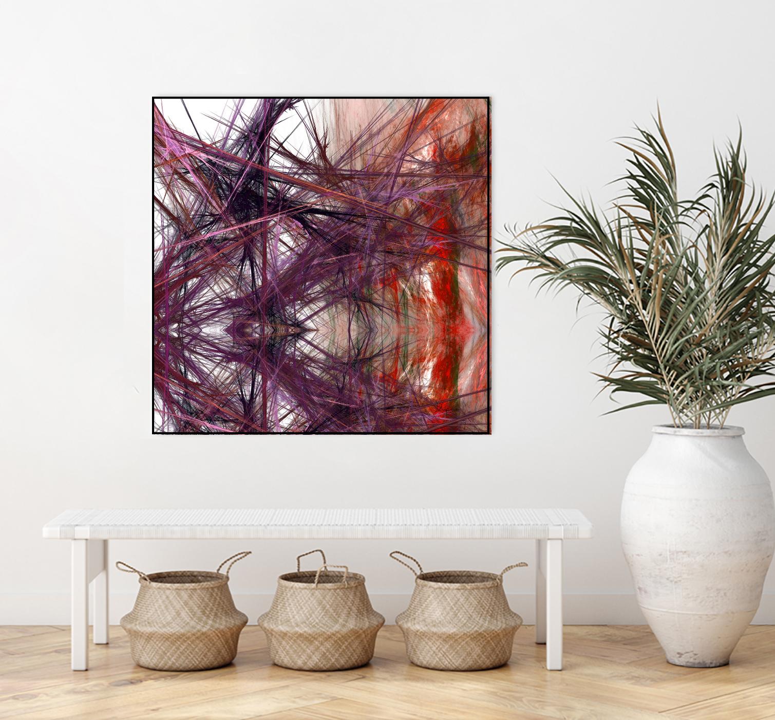Purple Light III by Jean-François Dupuis on GIANT ART - pink abstract