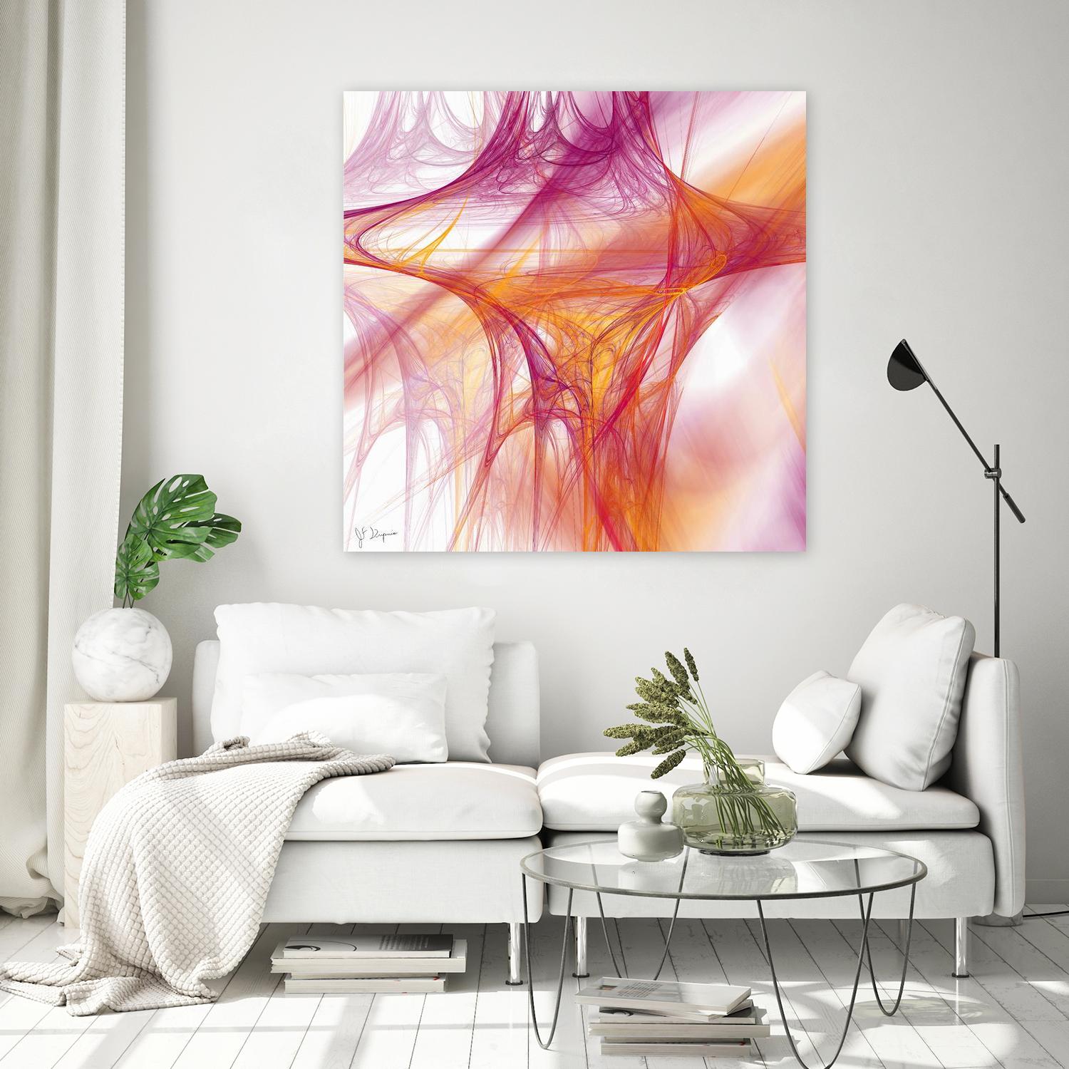 Mutation II by Jean-François Dupuis on GIANT ART - pink digital quebecois