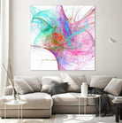 Fractalis I by Jean-François Dupuis on GIANT ART - pink digital québécois