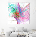Fractalis I by Jean-François Dupuis on GIANT ART - pink digital québécois
