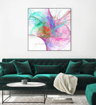 Fractalis I by Jean-François Dupuis on GIANT ART - pink digital québécois