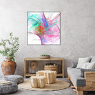 Fractalis I by Jean-François Dupuis on GIANT ART - pink digital québécois
