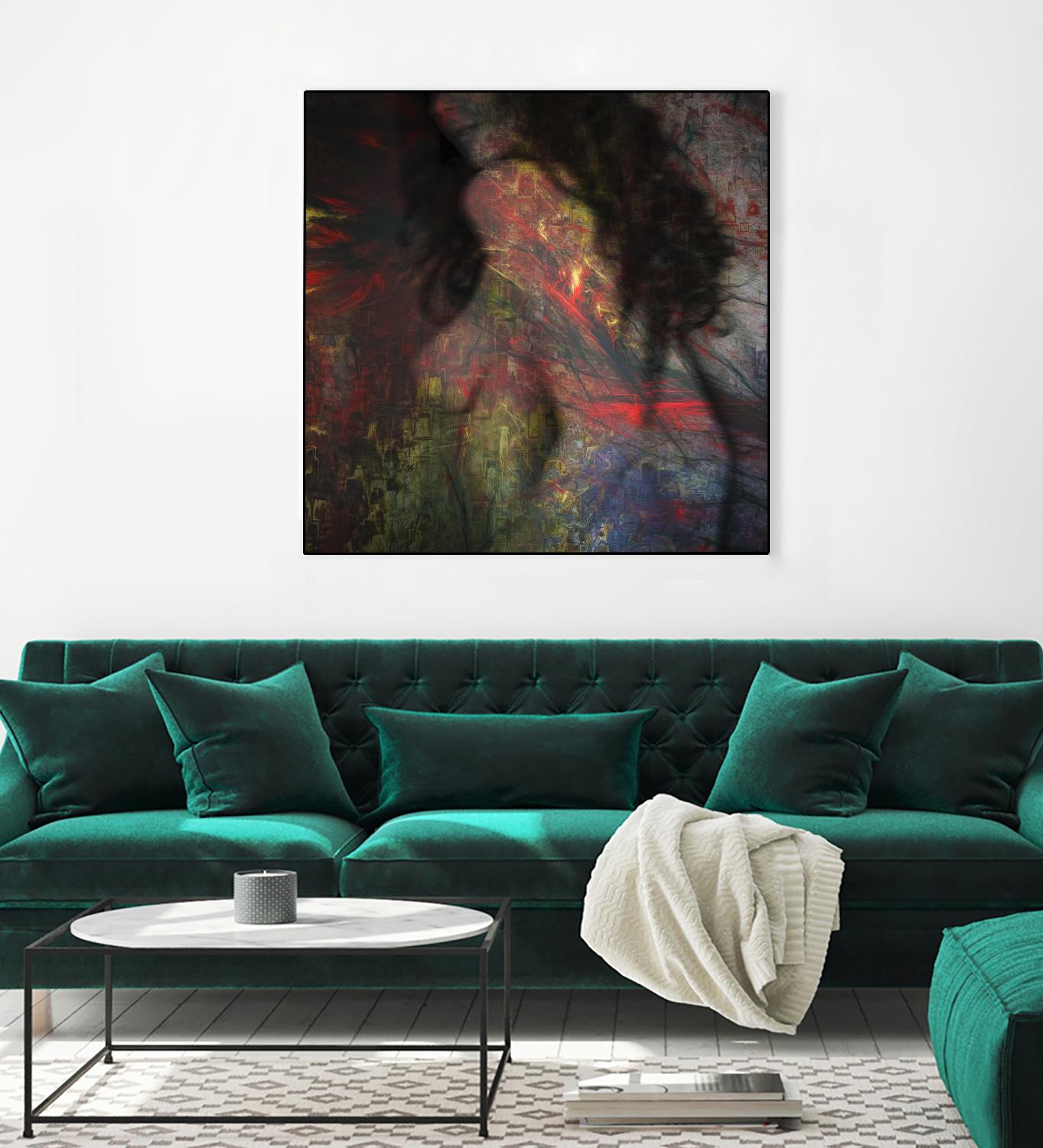 Dynax by Jean-François Dupuis on GIANT ART - black figurative woman