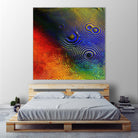Colorful Abstract I by Jean-François Dupuis on GIANT ART - blue abstract