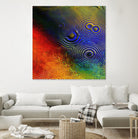 Colorful Abstract I by Jean-François Dupuis on GIANT ART - blue abstract