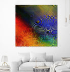 Colorful Abstract I by Jean-François Dupuis on GIANT ART - blue abstract