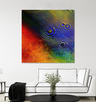 Colorful Abstract I by Jean-François Dupuis on GIANT ART - blue abstract