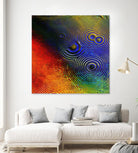 Colorful Abstract I by Jean-François Dupuis on GIANT ART - blue abstract