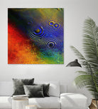 Colorful Abstract I by Jean-François Dupuis on GIANT ART - blue abstract
