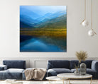 King of the mountain I by Jean-François Dupuis on GIANT ART - brown landscape