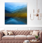 King of the mountain I by Jean-François Dupuis on GIANT ART - brown landscape