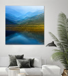King of the mountain I by Jean-François Dupuis on GIANT ART - brown landscape
